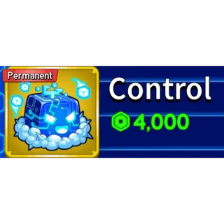 blox fruits- control fruit permanent