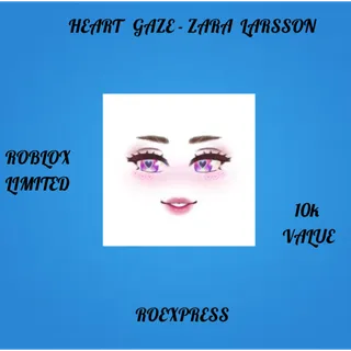 ✅ heart gaze- Zara larsson (hg)