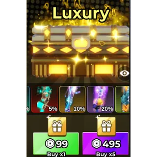 ✅ fish it- 5x luxury crates 