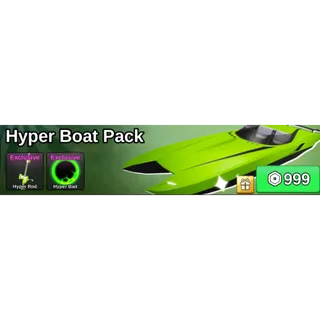 ✅ fish it- hyper boat