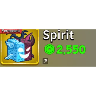 blox fruits- spirit fruit permanent