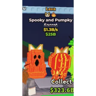 ✅ lava Spooky and Pumpky ONE TIME OFFER💲