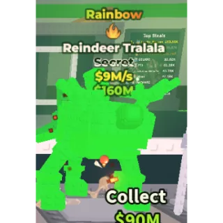 ✅ rainbow reindeer tralala ONE TIME OFFER💲