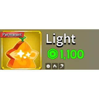 blox fruits- light fruit permanent