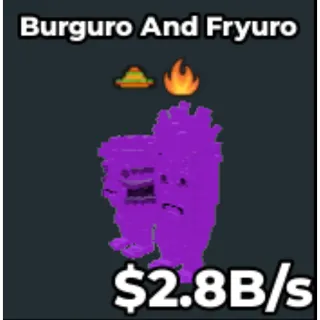 ✅  rainbow burguro and fryuro ONE TIME OFFER💲