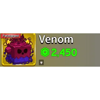 blox fruits- venom fruit permanent