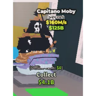 ✅ capitano Moby 12383 ONE TIME OFFER💲