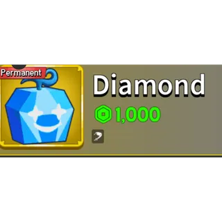 blox fruits- diamond fruit permanent