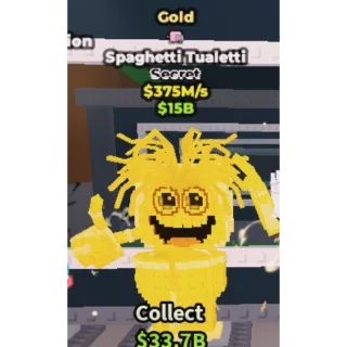✅ gold spaghetti tualetti  ONE TIME OFFER💲
