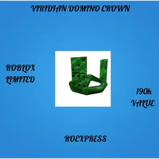 ✅ viridian domino crown (vdc)