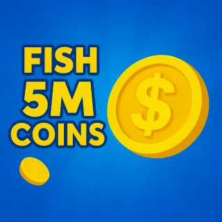 5M CLEAN Fish It Coin | Fish It! | Roblox | SAME DAY DELIVERY | CHEAPEST!