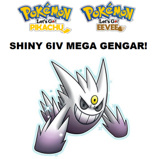 You Like Mega Gengar? Well, check out SHINY MEGA GENGAR!!