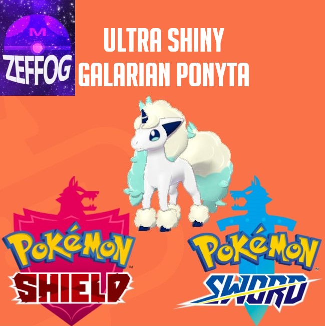 Shiny Rapidash / Pokemon Let's Go / 6IV Pokemon / Shiny Pokemon