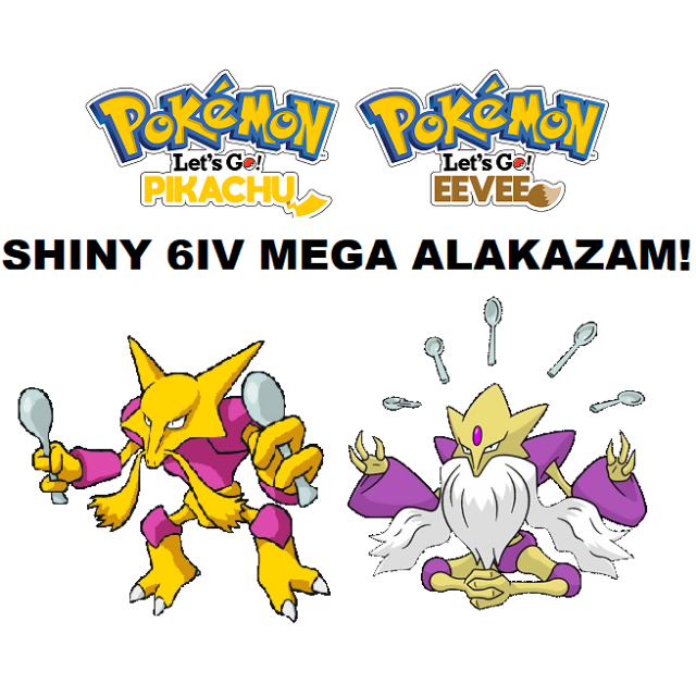 Alakazam Shiny 6iv Mega Alakazam In Game Items