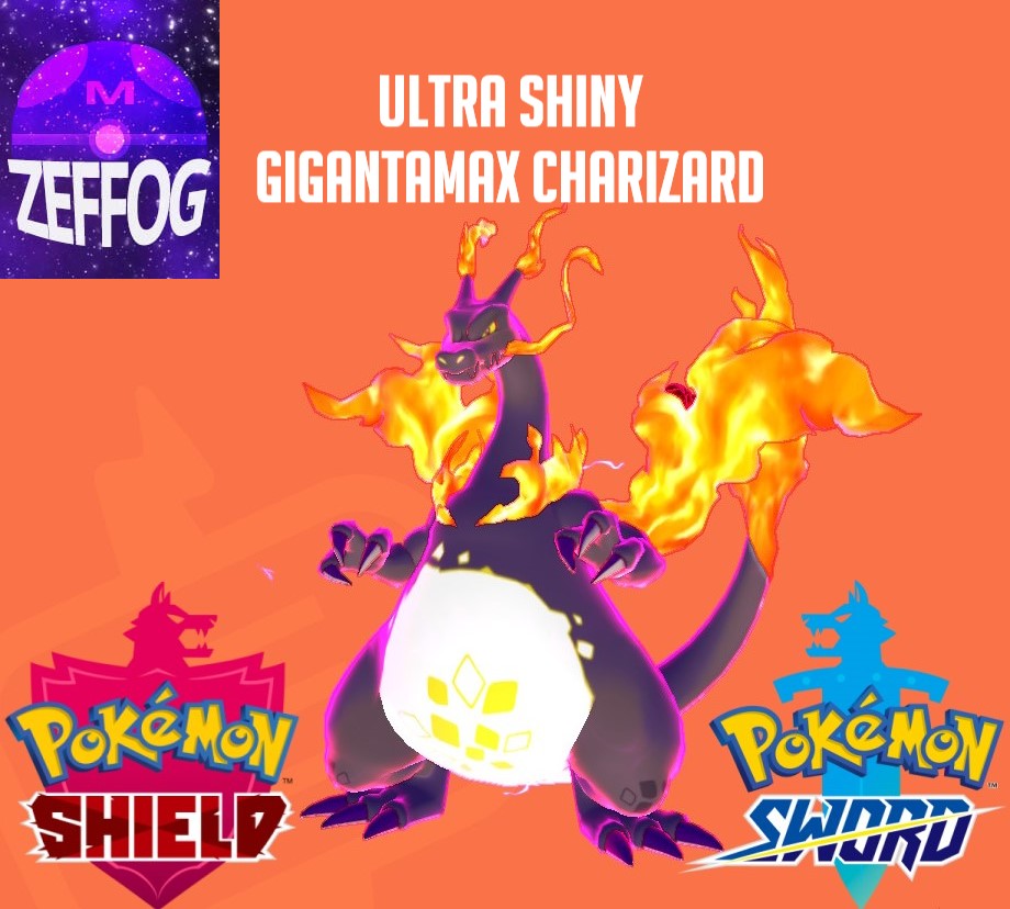  elymbmx Shiny 6IV Gigantamax Gmax for Charizard