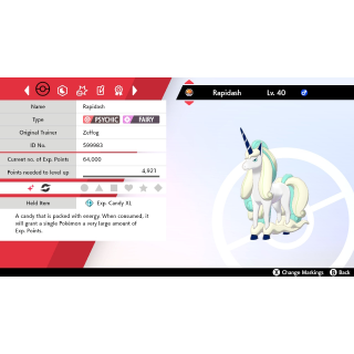 Shiny Rapidash Pokemon Go Shopee Malaysia