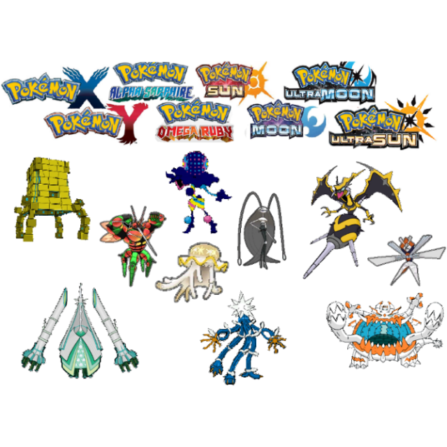 Item Bundle All Shiny Ultra Beasts In Game Items