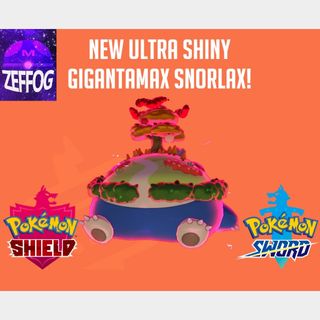 Video Games Toys & Games Games & Puzzles Square Shiny GMAX Snorlax etna ...