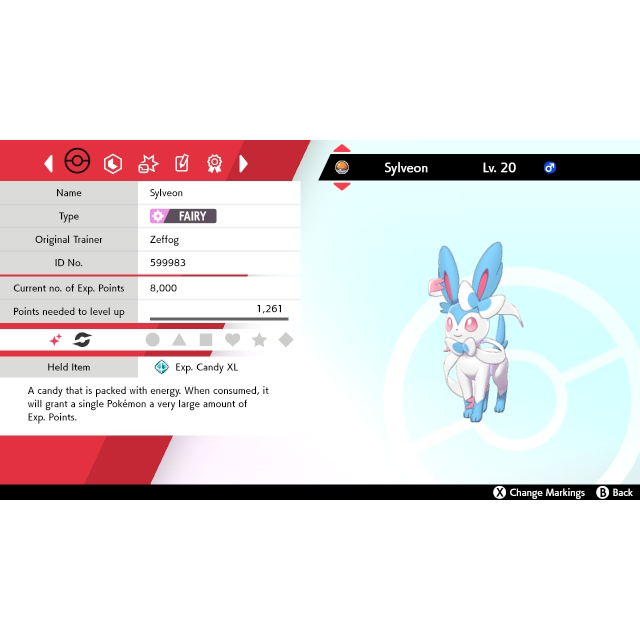 Sylveon Ultra Shiny 6iv Battle Ready In Game Items - robux 200x in game items gameflip