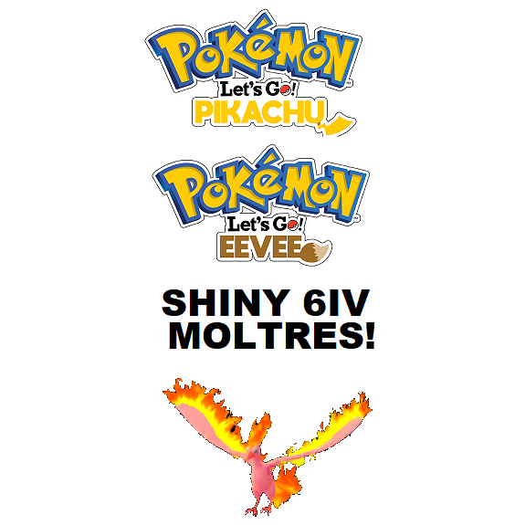 Moltres Shiny 6iv Moltres In Game Items Gameflip