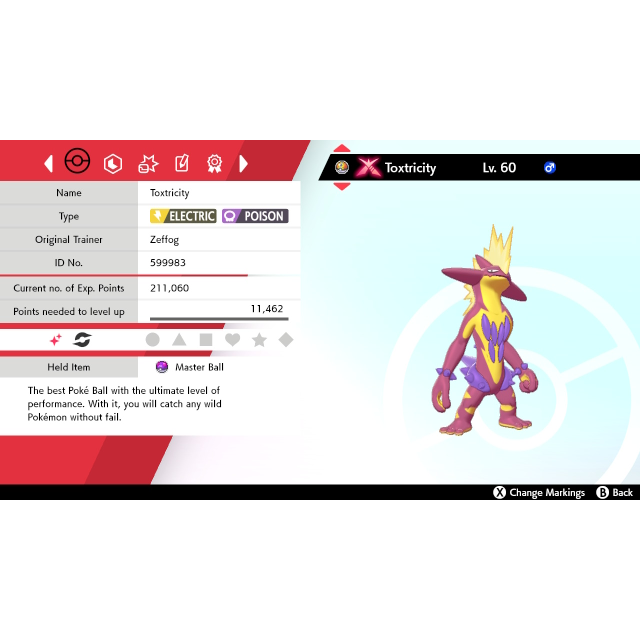 New Gmax Toxtricity Ultra Shiny 6iv In Game Items Gameflip