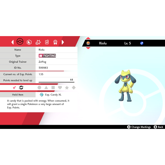 Lucario  SHINY BATTLE READY - Game Items - Gameflip