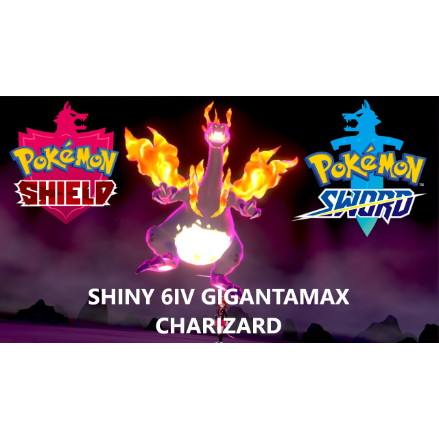 Charizard Shiny Gmax Charizard 6iv In Game Items