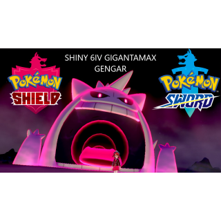 Gengar  SHINY GIGANTAMAX GENGAR! - Game Items - Gameflip