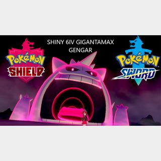 Pokemon Sword - Shiny Gigantamax Gengar [Nintendo Switch] 