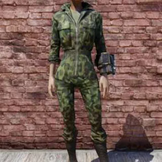 Forest Camo Jumpsuit