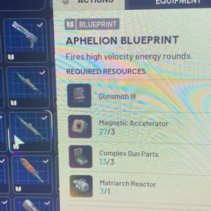 Aphelion Blueprint