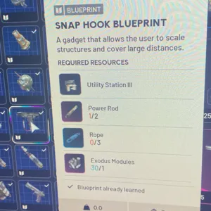 Snaphook blueprint