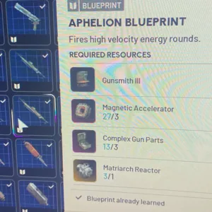 Aphelion Blueprint