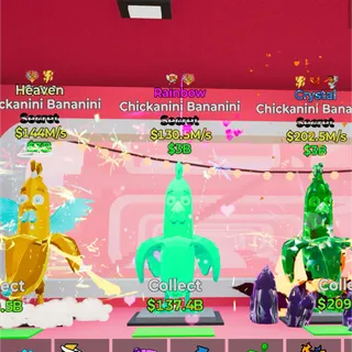 3x Chickanini Bananini