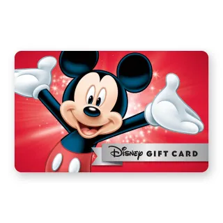 $50.00 Disney Gift Card