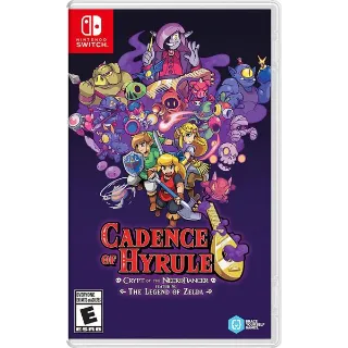 Cadence of Hyrule: Crypt of the NecroDancer Featuring the Legend of Zelda Nintendo Switch