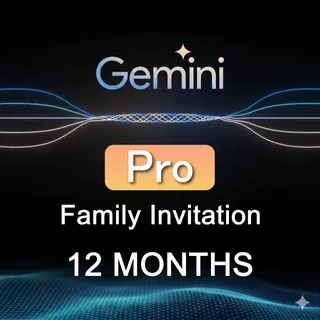 Google AI Gemini Pro - 12 Months - Family Invitation