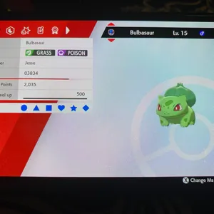 shiny bulbasaur