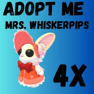  Mrs. Whiskerpips 4X - Adopt Me 