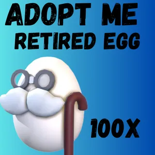 retired egg 100x- Adopt me