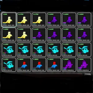 24x Fruits Lot