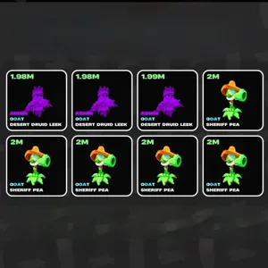 3x admin leeks 5x peas