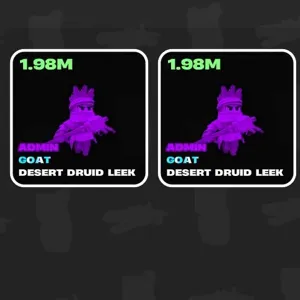 2x Admin Druid Leeks