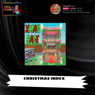 CHRISTMAS INDEX NO ACCOUNT NEEDED
