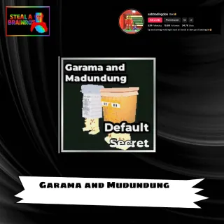 Garama and Mudundung 50m