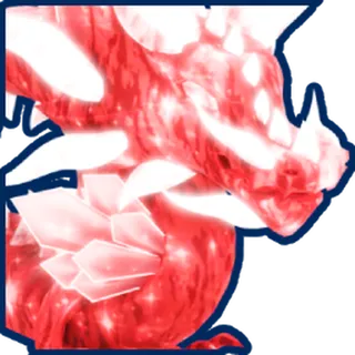 Ruby Crystal Dragon bgsi