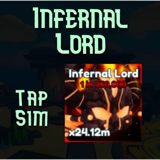 Infernal Lord - Tap Simulator
