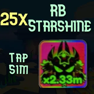 25x Starshine Warrior - Tap Simulator