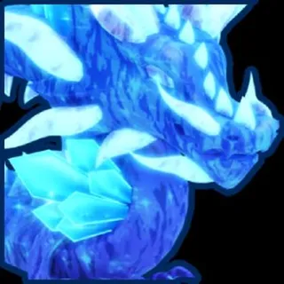 Sapphire Crystal Dragon bgsi