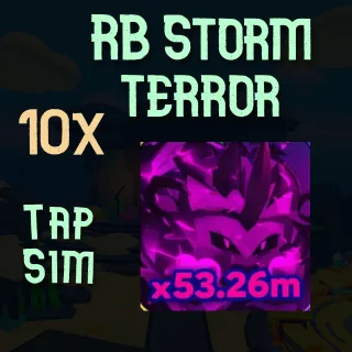 10x RB Storm Terror - Tap Simulator